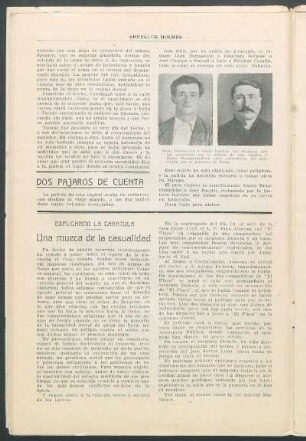 Dos pajaros de cuenta