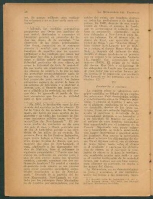 III - Producción y consumo
