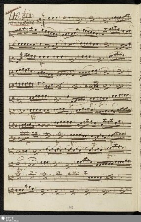 140. Aria: Deh serenate le luci belle / Scarlatti, G.