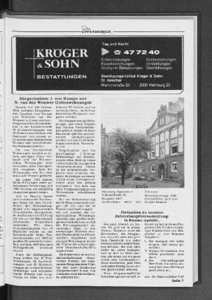 Gedanken zu unserer Jahreshauptversammlung: