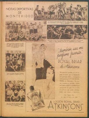 Notas deportivas de Montevideo [Fotografías]
