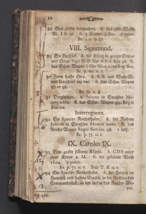 VIII. Sigismund