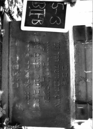 Grabstein B II B/5/3 (Detailaufnahme 2)