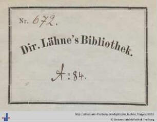 [Provenienz]: Lähne, Frigyes