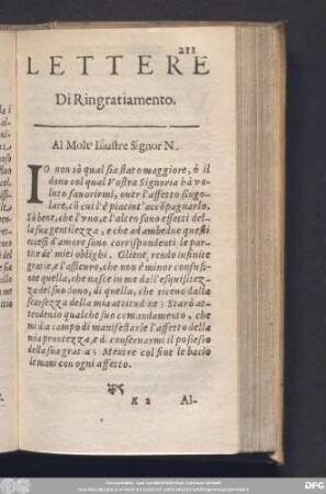 Lettere Di Ringratiamento.