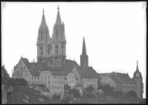 Meißen. Schlossberg mit Dom, Kurien und Bischofsschloss