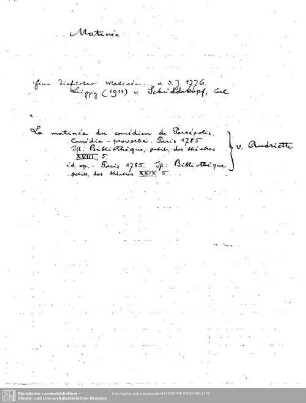 Matinée