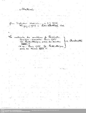 Matinée