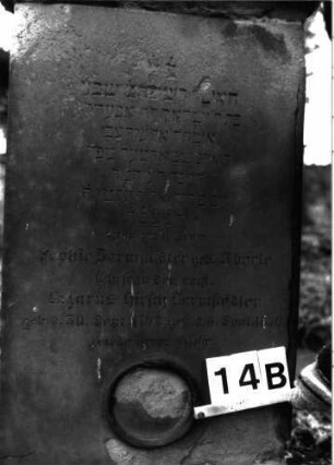 Grabstein A I/12/14B