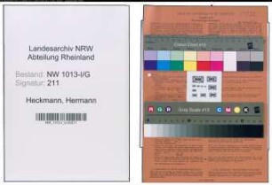 Entnazifizierung Hermann Heckmann , geb. 03.09.1895 (Dreher)