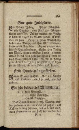 Ein sehr bewährtes Wundflaster