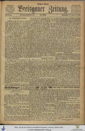 20.11.1892 (Erstes Blatt)