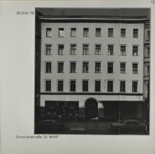 Fotografie: Oranienstr. 24