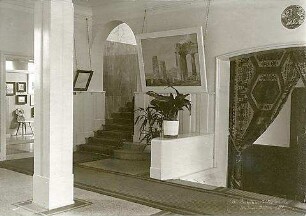 Billing, Hermann; Baden-Baden; Kunsthalle - Vorhalle (Innenansicht)