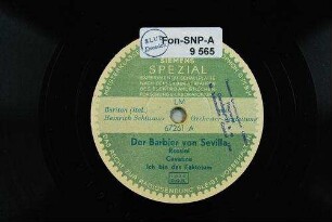 Der Barbier von Sevilla : Cavatine; Ich bin das Faktotum / Rossini