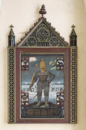 Statue aus dem Traum des Nebukadnezar zur Vier-Reiche-Lehre