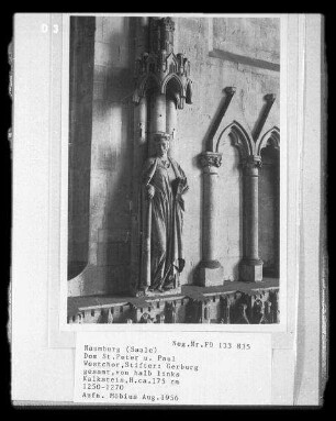 Stifterfigur: Gerburg von Brehna