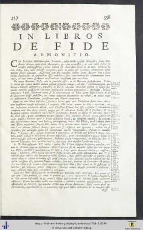 De Fide.