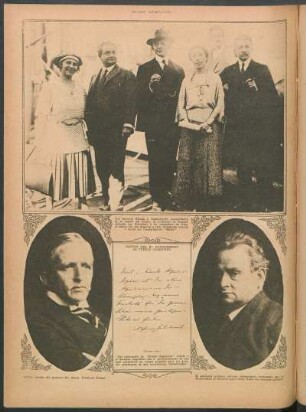 [Georg Friedrich Nicolai y Alfonso Goldschmidt] [Fotografías]