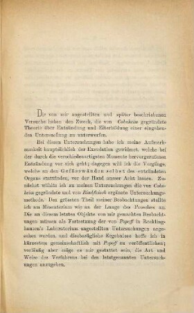 Über die Veränderung der rothen Blutkörperchen bei entzündlichen Processen : Inaug.-Diss.