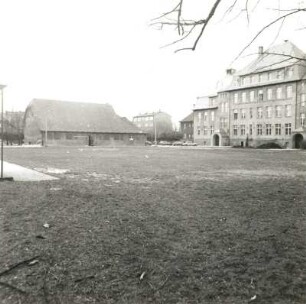 Cottbus, Sielower Straße 37. Sorbische Oberschule (ehemalige Lehrerbildungsanstalt; 1910, Erweiterung 1929)