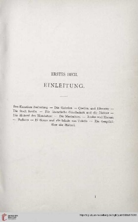 Erstes Buch. Einleitung
