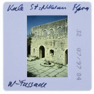 Demre, Myra (antike Stadt),Demre, Myra, St. Nikolaus-Kirche : Westfassade