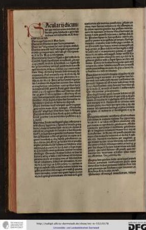 Sacularii dicuntur qui veritas artes exercentes ex sacculo partim subducunt et partim subtrahunt vel distrahunt...