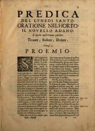 Settimana santa, nella quale li meditano trè parte : Cioè: Il Salvatore appassionato, l'Hostia consegrata, la Vergine addolorata