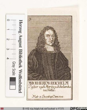 Bildnis Johann Jeremias Reichhelm