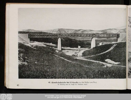 42. Eisenbahnbrücke bei El Gaada
