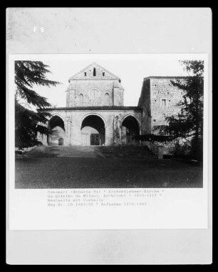 Zisterzienserabtei Casamari — Zisterzienserkirche