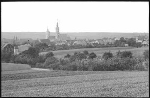 Mügeln. Blick auf Mügeln