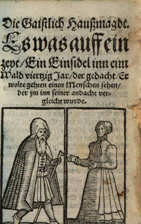 Die Gaistlich Haußmagdt