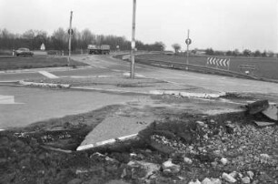 Bau der neuen Bundesstraße B 36 zwischen Eggenstein und Neureut