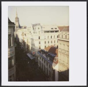 Blick vom Hotel Sacher Wien zum Stephansdom