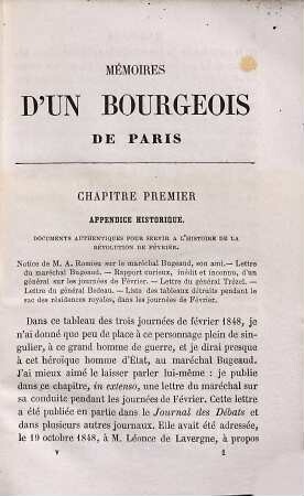 Mémoires d'un bourgeois de Paris, 5