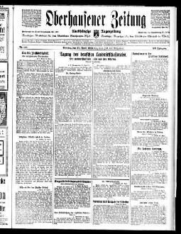 Oberhausener Zeitung : Osterkrader Zeitung : Osterfeld-Bottroper Zeitung