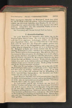 7. Gesundheitspflege.