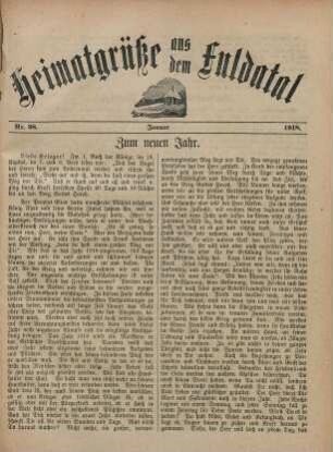 38.1918: Heimatgrüße aus dem Fuldatal