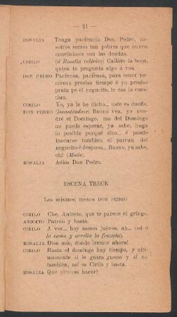 Escena trece