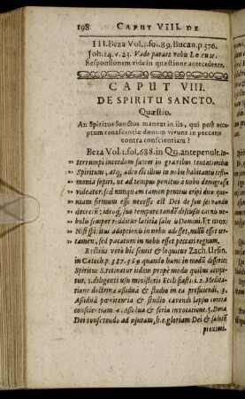 Caput VIII. De Spiritus Sancto.