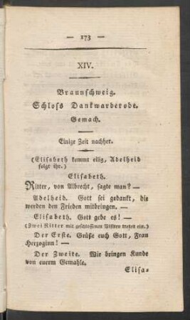 XIV. Braunschweig. Schloss Dankwarderode. Gemach