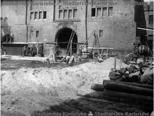 Beichel, Friedrich. Elektrizitätswerk Rheinhafen. Erweiterung