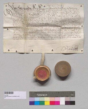 Kurfürst Maximilian [I.] von Bayern verkauft seinem Rentschreiber zu Straubing Balthasar Scheffler sein Haus, genannt die alte Kanzlei, in Straubing gegenüber dem Mauthaus. S: Kurfürst Maximilian I. von Bayern