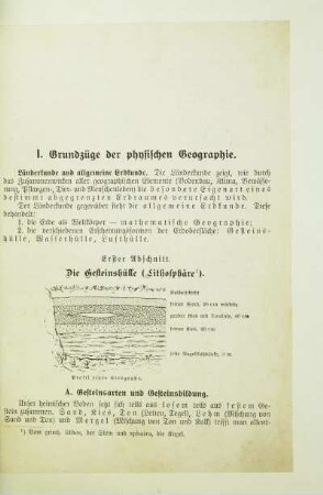 I. Grundzüge der physischen Geographie