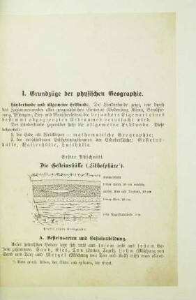 I. Grundzüge der physischen Geographie
