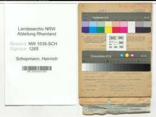 Entnazifizierung Heinrich Schopmann , geb. 11.05.1909 (Polizist)