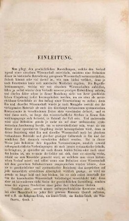 Geschichte der Logik im Abendlande, 1