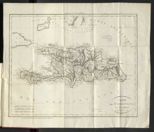 Carte De St. Domingue, Par J. B. Poirson, 1803